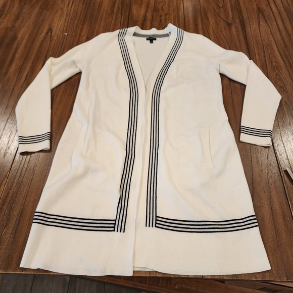 Talbots Sweaters - Talbots long duster cardigan sweater sz small off white